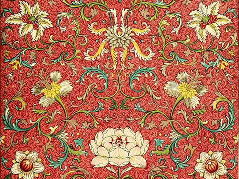 Chinese flower pattern