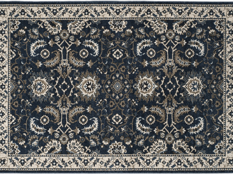 Buckle-free European classical retro Persian carpet