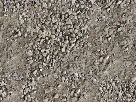 Seamless gray goose soft stone gravel sidewalk road ground street square paving