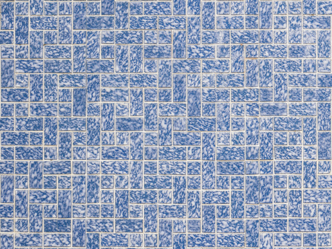 seamless blue bathroom pool wall tiles mosaic