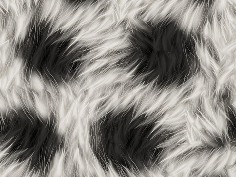 Seamless spotted animal fur fur leather textured faux fur