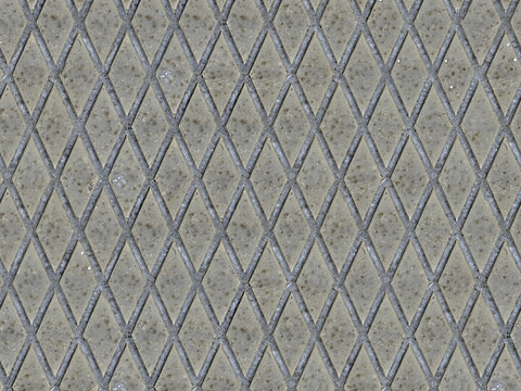 Seamless wrought iron sheet steel texture