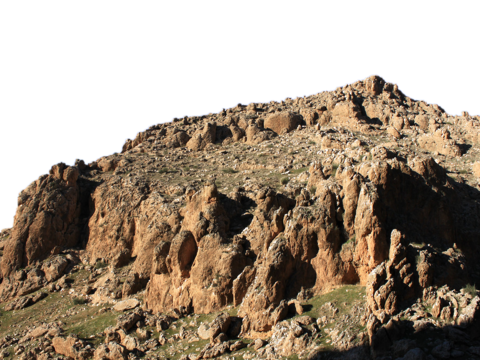 Buckle-free material stone rockery