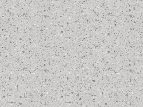 Seamless light gray large particle terrazzo