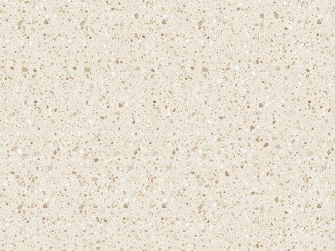 Seamless beige large particle terrazzo