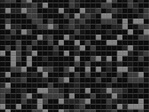 Seamless black jump color small square brick ceramic mosaic