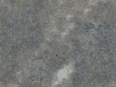 Seamless gray dirty old concrete cement wall