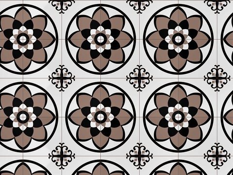 Seamless Retro Marble Stone Geometric Patchwork Pattern Tiles Small Tiles Antique Tiles Floor Tiles Wall Tiles