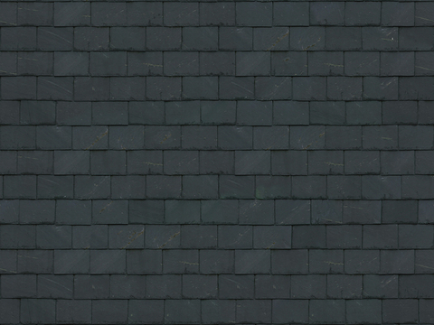 Seamless villa building roof Chinese antique slate tiles