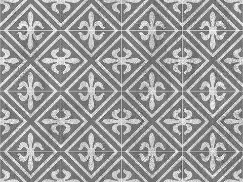 Seamless Retro Cement Concrete Stone Geometric Patchwork Pattern Tile Tile Floor Tile Wall Tile