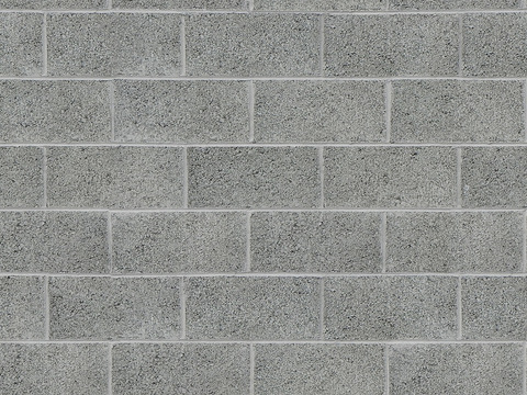 Seamless concrete cement building wall