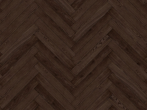 Seamless Herringbone Textured Parquet Wood Floor