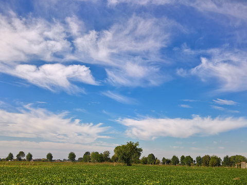 Cloudy sky landscape landscape