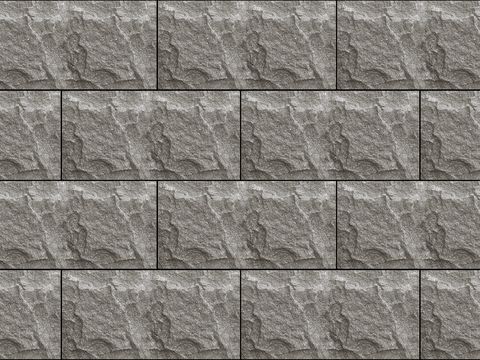 I-shaped cultural stone wall surface