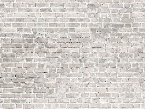 White brick wall