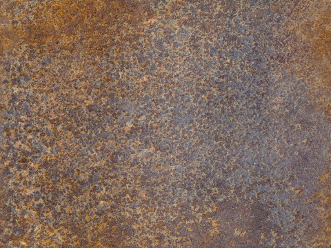 Rusty metal plate