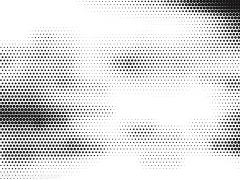 Modern Gradient Dot Perforated Panel