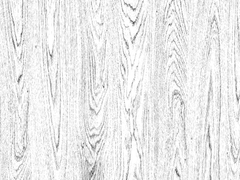 Walnut veneer black and white reflection