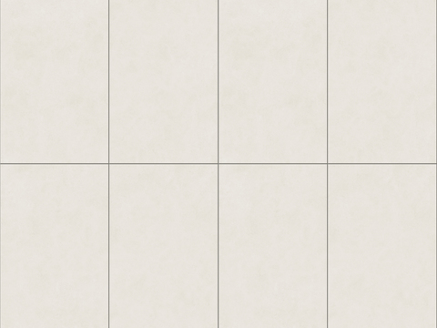 Seamless Cream White Soft Light Floor Tile