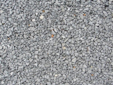 Ground gravel