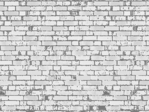 Seamless aging old white brick wall outdoor wall tiles