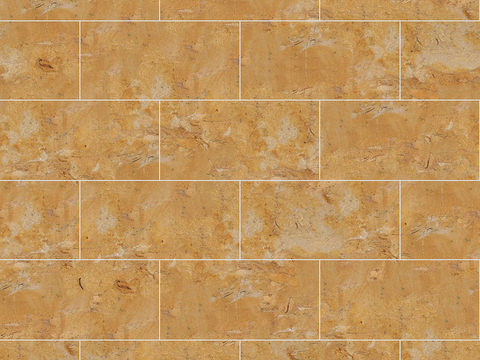 Seamless Modern Yellow Marble Stone Geometric Splicing Parquet Pattern Tile Floor Tile Wall Tile