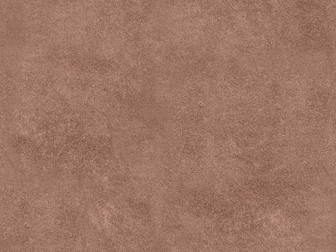 Seamless red concrete micro-cement wall