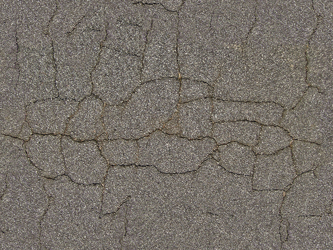 Seamless gray cracked cement asphalt asphalt road ground road road