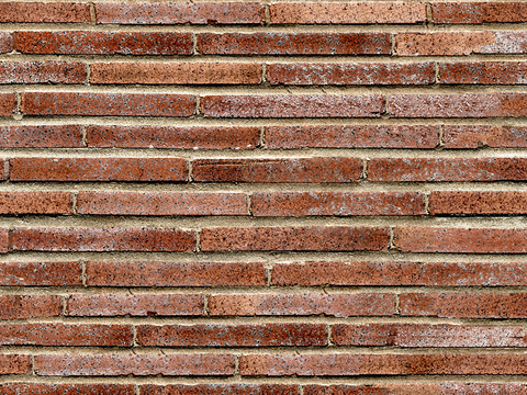 Seamless red brick wall outdoor wall ground