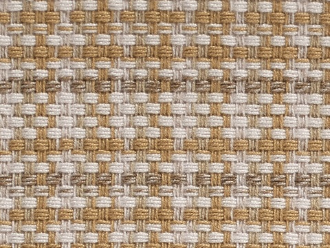 Seamless warm sand yellow outdoor sofa fabric