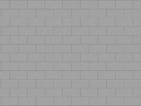 gray staggered permeable brick