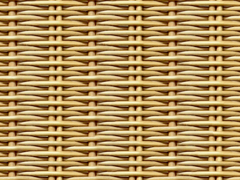 Seamless yellow rattan rattan bamboo weave