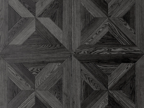 dark gray parquet wood floor