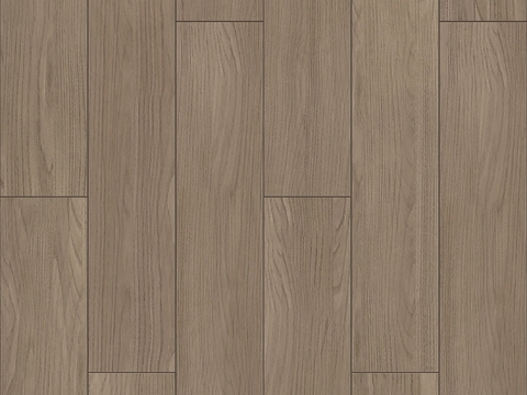 Seamless oak wood flooring