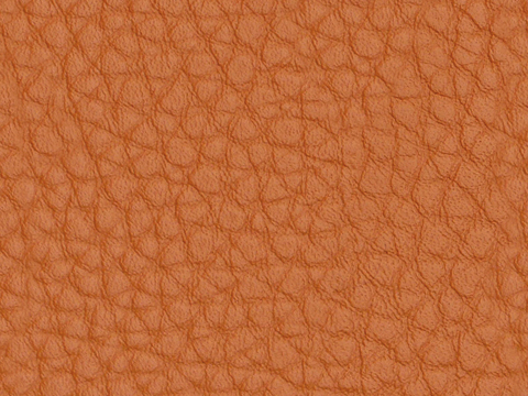 Seamless orange pebbled leather