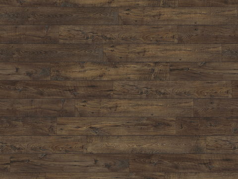 Seamless dark parquet wood composite floor