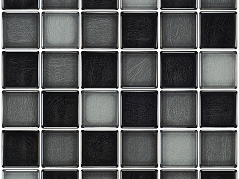 Black Tile Mosaic