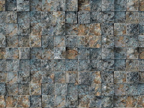 Seamless outdoor building culture stone parquet rock tile wall tile wall ground