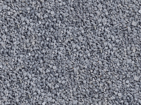 Seamless outdoor cobblestone gravel ground