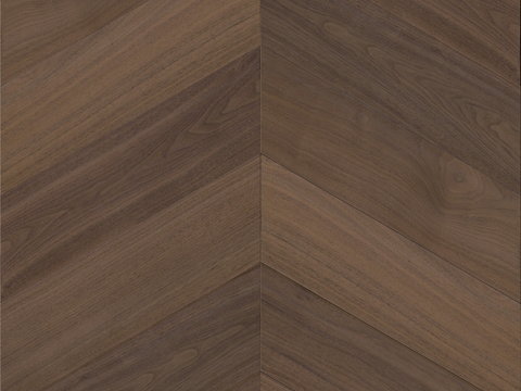 Black Walnut Fish Bone Wood Floor 7538