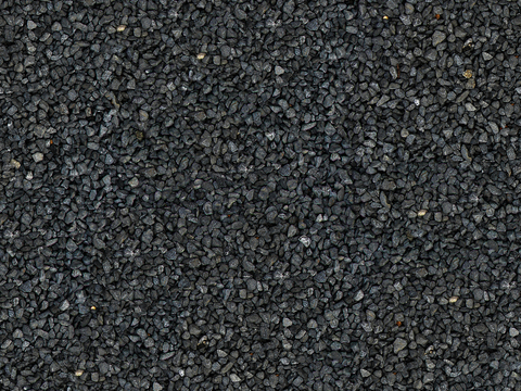 Seamless outdoor gravel ground