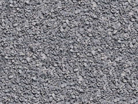 Seamless outdoor gravel ground