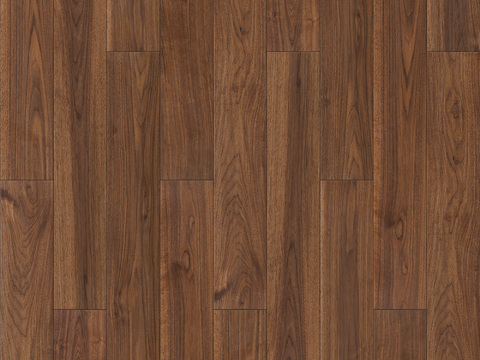 Coffee brown staggered wood floor