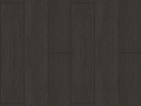 Seamless dark wood flooring