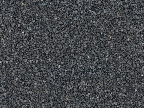 Outdoor cobblestone gravel ground