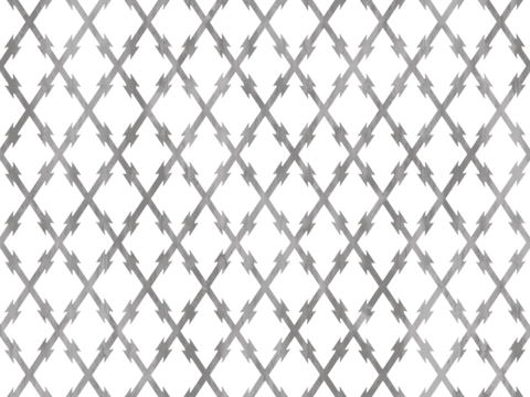 Metal mesh barbed wire anti-theft barbed wire