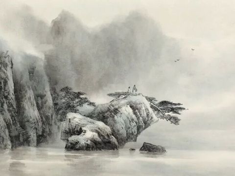 New Chinese Landscape Painting Ink Painting