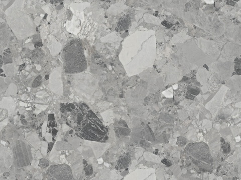 Seamless Lomi Grey terrazzo 6859