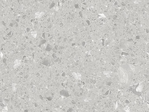 Seamless gray terrazzo sticker 4514