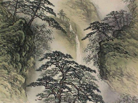 New Chinese Landscape Ink Painting